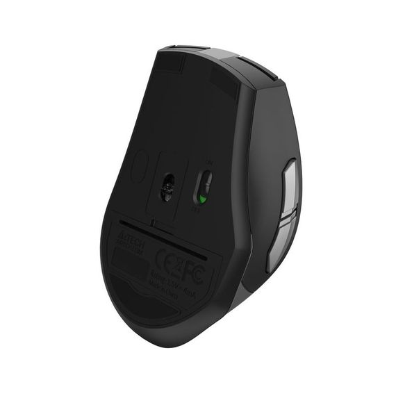 Миша бездротова безшумна A4Tech Fstyler FG35S (Grey), USB, колір чорний+сірий | Зображення 7