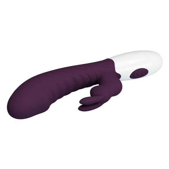 Вібратор кролик Pretty Love Naughty Bunny, Purple Sex Aura | Зображення 9