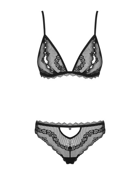 Комплект білизни - Obsessive Millagro Set Black - S/M Sex Aura | Зображення 3