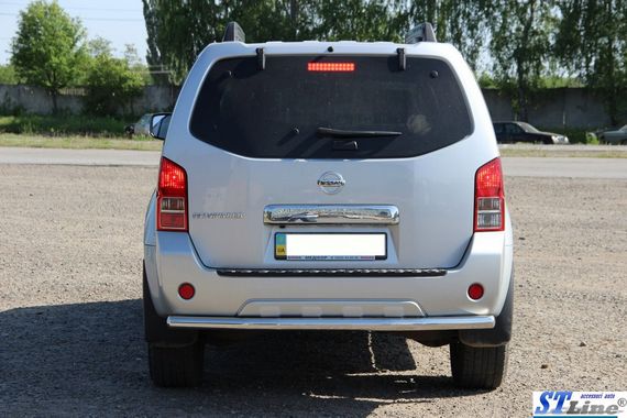 Задня дуга AK002 (нерж) для Nissan Pathfinder R51 2005-2014рр | Зображення 1