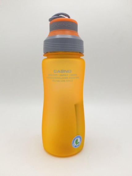 Пляшка для води CASNO 600 мл KXN-1116 Помаранчева | Зображення 5