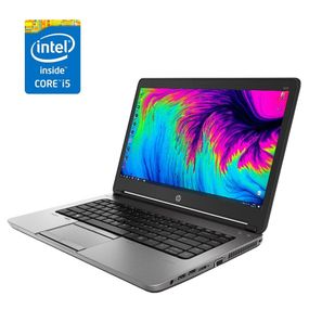 Ноутбук Б-клас HP ProBook 640 G1 / 14" (1920x1080) TN / Intel Core і5-4210M (2 (4) ядра по 2.6 - 3.2 GHz) / 8 GB DDR3 / 128 GB SSD / Intel HD Graphic 4600 / WebCam б/в