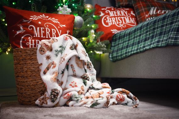 Плед Ardesto Flannel 160х200см, імбирні пряники (ART0118PB) | Зображення 7