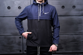 Анорак nike President сине-черн L XL