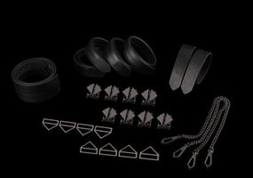 Бондажний набір БДСМ Чорний Lockink