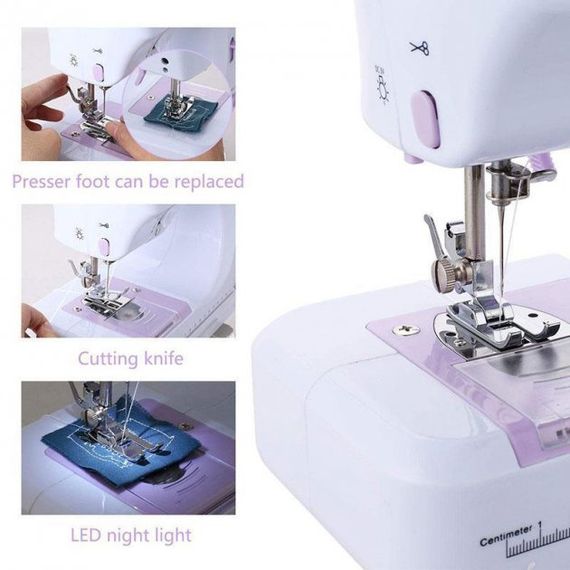 Швейная машинка 12 в 1 портативная многофункциональная SEWING MACHINE 505 | Зображення 3