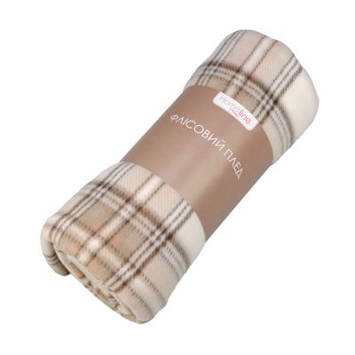 Плед Home Line флисовый Полар бежевый, 220х160см (164476)