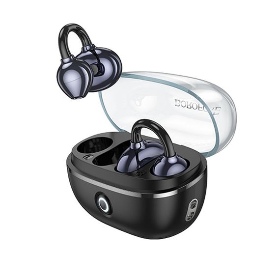Бездротові TWS навушники BOROFONE FQ5 Spirit clip-on Black