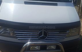 Накладки на решетку радиатора (1995-2000, 12 частей, нерж) для Mercedes Sprinter W901/902/903/904/905