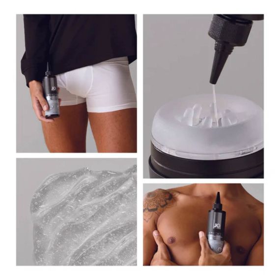 Лубрикант для мастурбації System JO Stroker Lubricant 4oz /120ml Black | Зображення 2