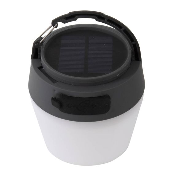 Ліхтар кемпінговий Bo-Camp Wega Powerbank Solar 180 Lumen White/Grey/Black (5818735) | Зображення 6
