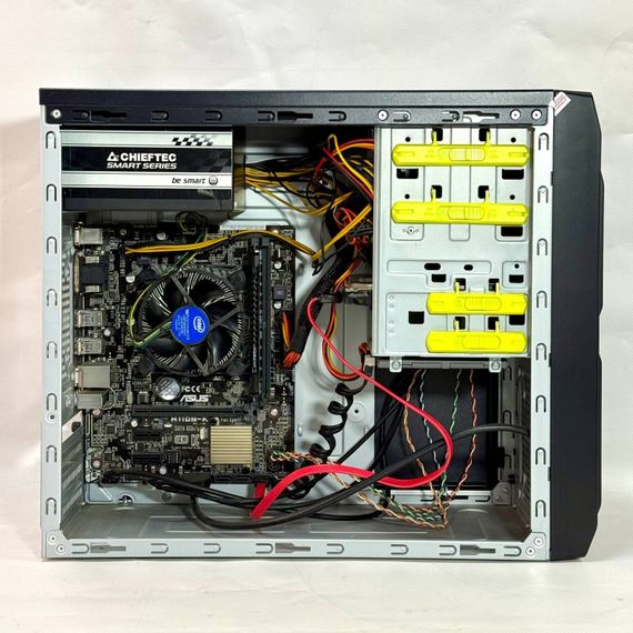 Комп'ютер Chieftec Libra Black (LT-01B-350GPB) Tower / Intel Core i5-6500 (4 ядра по 3,2 - 3,6 ГГц) / 8 ГБ DDR4 / 120 ГБ SSD + 500 ГБ HDD / Intel HD Graphics 530 / 500 Вт б/в | Зображення 5