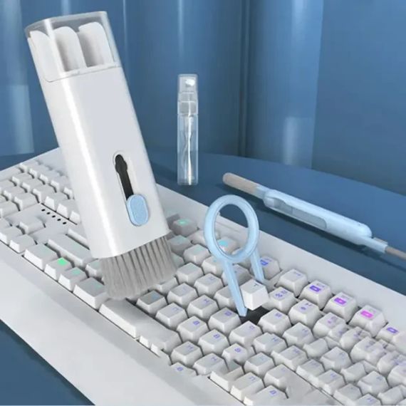 Набор 7в1 для чистки клавиатур, наушников, экранов, многофункциональная щетка
