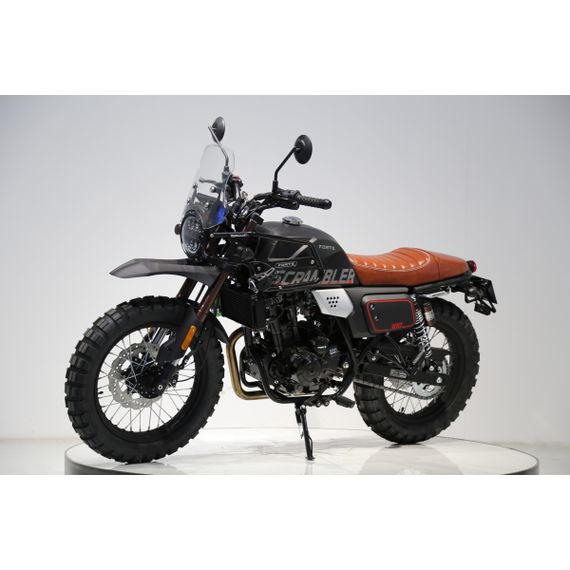 Мотоцикл Scrambler FT300-F6P Forte Черный | Зображення 2