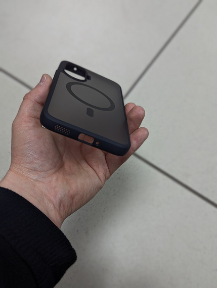 Чехол Xiaomi Poco F7 BQ MagSafe Противоударный Матовый Черный | Зображення 2