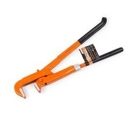 Ключ трубний Polax 90 градусів 2" гумова рукоятка (44-009)