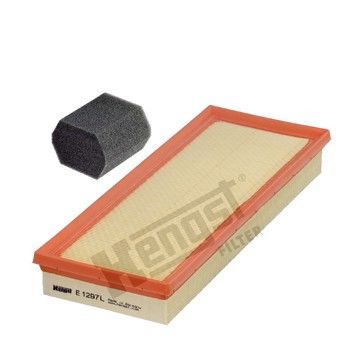 Фильтр воздушный Citroen Berlingo / Peugeot Partner 1.2 THP 16-, Hengst, E1297L,