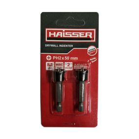Набір біт по гіпсокартону Haisser PH2X50 мм 2шт