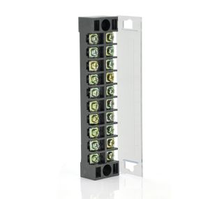 Клемний блок H2519-9P 36A / 660V, матеріал мідь, перетин дроту 0.5-6мм2