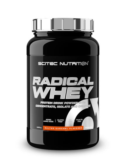 Протеин Scitec Nutrition Radical Whey 1000 г, Salted caramel