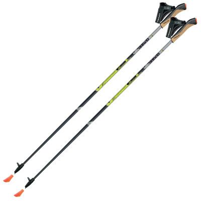 Палки для скандинавской ходьбы Gabel X-5 Black/Yellow 125 (7008351131250) (DAS301832) - Топ Продаж!
