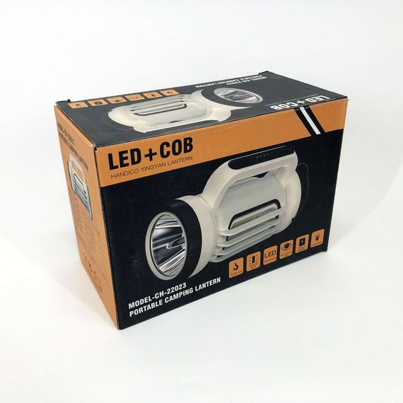 Аккумуляторная кемпинговая лампа светильник CH-22023 / Фонарик аккумуляторный кемпинговый / AG-138 Фонарь | Зображення 9