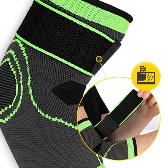 Фіксатор (бандаж) для ліктьового суглоба 4FIZJO Flex 1 шт Size L (P-5905973407373) | Зображення 3