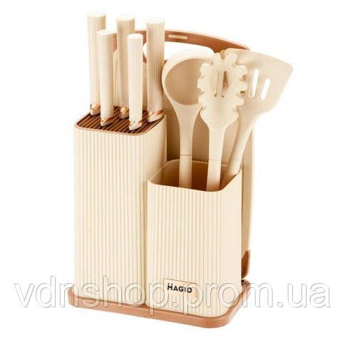 Принадлежности для кухни из силикона Magio MG-1099I, Принадлежности для повара, Kitchen set силиконовый PA-65