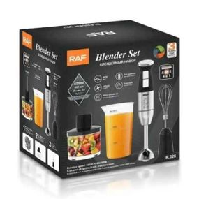 Блендер кухонний RAF R326 800Вт Чорний
