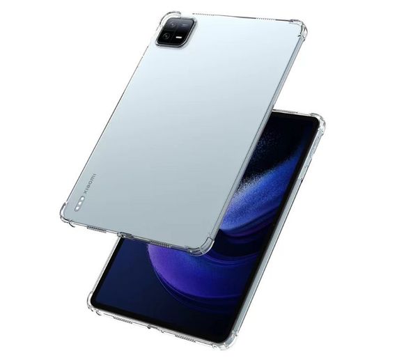 Силіконовий чохол бампер Primolux Silicone для планшета Xiaomi Pad 6 (VHU4372) / Pad 6 Pro 11" - Clear | Зображення 1