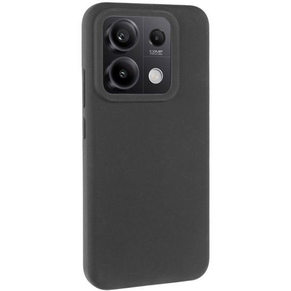 Чехол Silicone Cover Lakshmi (AAA) для Xiaomi Redmi Note 13 5G Черный / Black