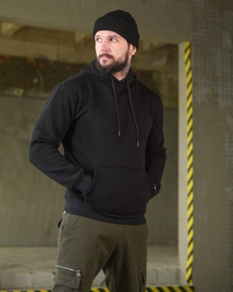 Худи CELEO на флисе  black  ВТ3850 | Зображення 3