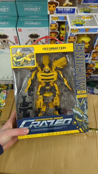 Трансформер Робот машина 611-11A/B 2 вида Бамблби Bumblebee / Оптимус Прайм Optimus Prime | Зображення 2