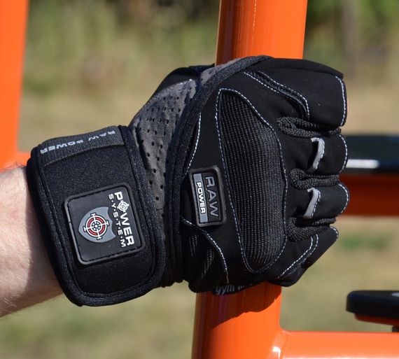 Рукавички для фітнесу Power System PS-2850 Raw Power Black/Grey M | Зображення 3