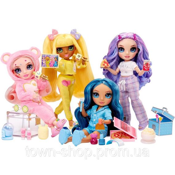 Кукла детская "Виолетта" Rainbow High 503705 серии "Junior High PJ Party" с аксессуарами | Зображення 5