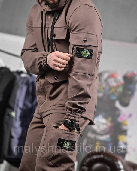 Мужской спортивный костюм Stone mokko ДЛ6303 | Зображення 6