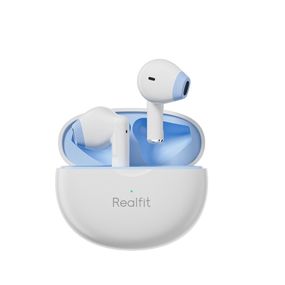 Беспроводные наушники Realfit F2 Pro, активное шумоподавление, Bluetooth 5.4, с микрофоном, Белые