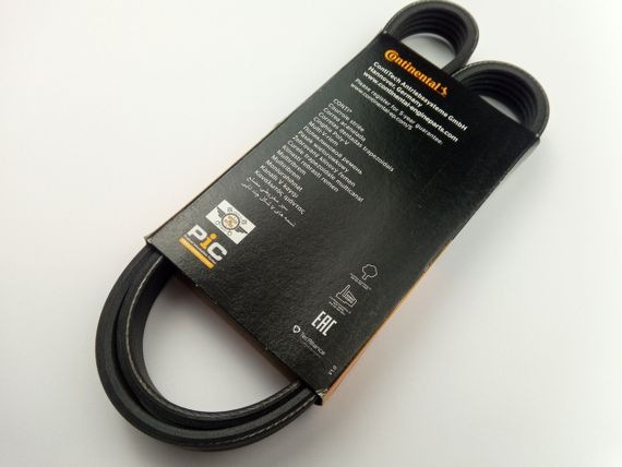 Ремінь генератора струмковий Lanos 1.5 (з ГУР), Conti Tech (5PK970) (96144933) | Зображення 2