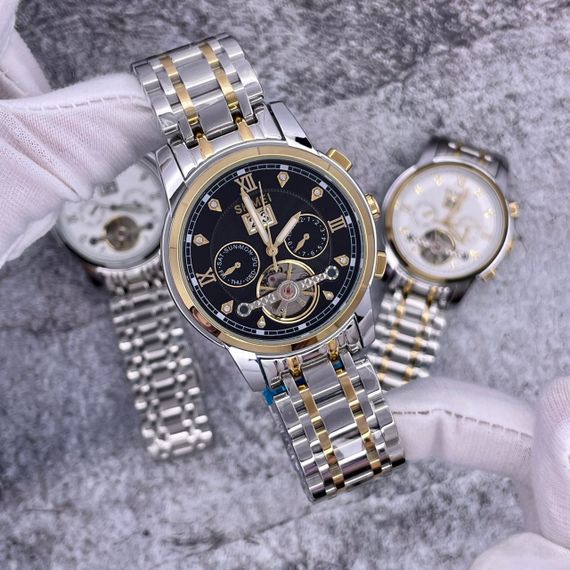 Жіночий годинник Skmei M029TGDBK Gold-Silver-Black | Зображення 4