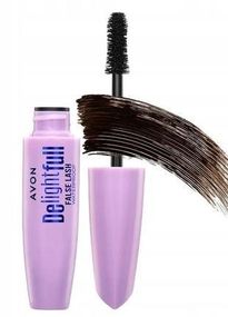 Водостійка туш для вій Avon «Захват. Ефект накладних вій» Delightfull False Lash Waterproof 10 мл