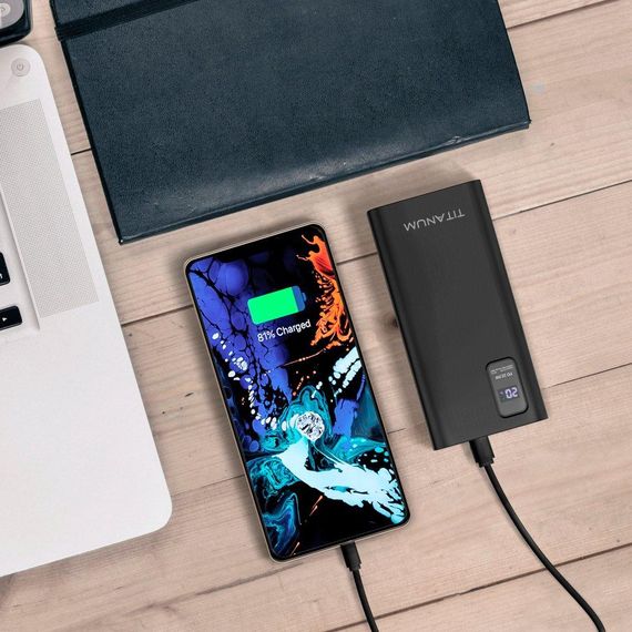 Повербанк TITANUM 727S 20000mAh 22.5W Black | Зображення 4