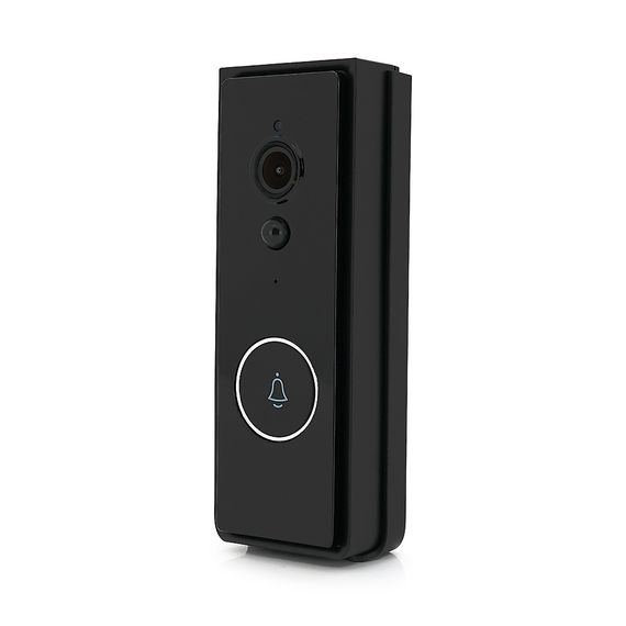 Автономний вуличний/внутрішній Відеодзвінок 2MP YOSO DoorVision-WIFI-00-2 Tuya. на батареях 18650 . WIFI. запис на карту SD. Чорний (акумулятори не входять в комплект)