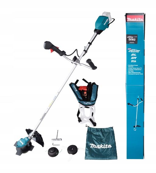 Мотокоса акумуляторна Makita UR002GZ01 (350 мм, 3500-6500 хв-1, 2.4 мм, 550 Вт, BL, XGT, без акумуляторів та зарядного пристрою)