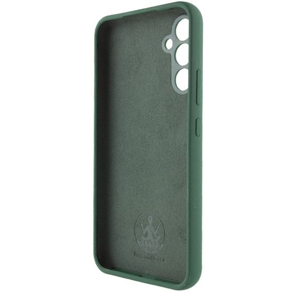 Чохол Silicone Cover Lakshmi Full Camera (AAA) для Samsung Galaxy A56 5G Зелений / Cyprus Green | Зображення 3