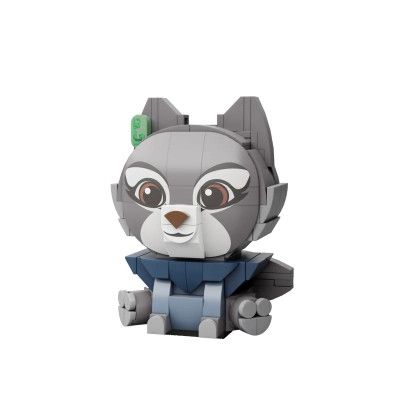 Конструктор Pantasy Kung Fu Panda Серия Сидящий малыш - Чжэнь (99127) | Зображення 2