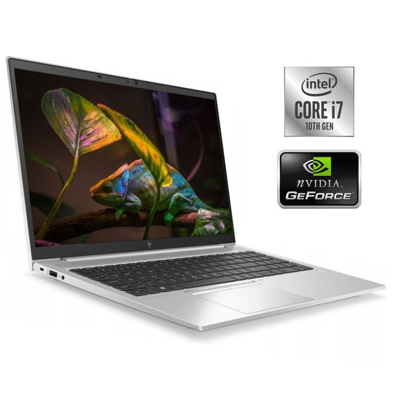 Игровой ультрабук HP EliteBook 850 G7 / 15.6" (1920x1080) IPS / Intel Core i7-10610U (4 (8) ядра по 1.8 - 4.9 GHz) / 16 GB DDR4 / 256 GB SSD NVMe / nVidia GeForce MX250, 2 GB GDDR5, 64-bit / WebCam / Win 11 Pro б/у