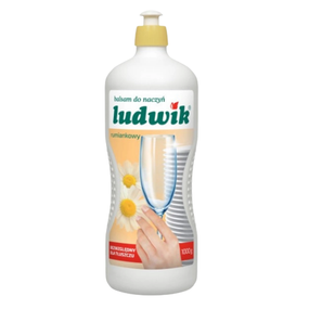 Засіб для миття посуду 900гр з екстрактом ромашки Ludwik