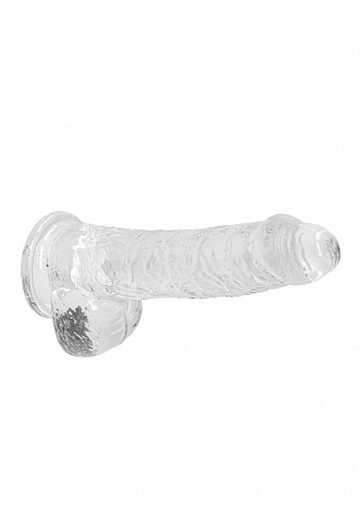 Фалоімітатор - Realrock Dildo 6" Transparent Sex Aura | Зображення 3