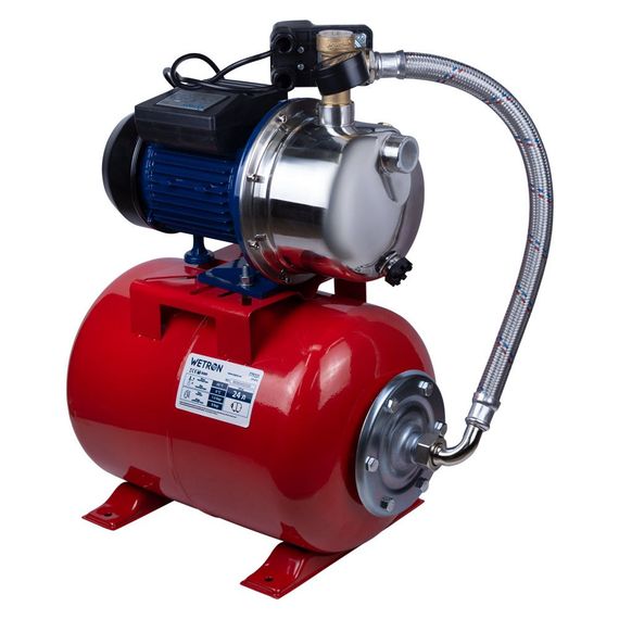 Насосна станція Wetron 1.1кВт Hmax 48м Qmax 60л/хв 775054/24 | Зображення 1