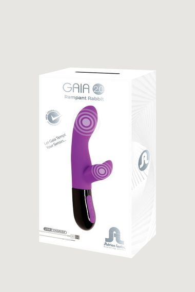 Вібратор-кролик Adrien Lastic Gaia 2.0 фіолетовий Sex Aura | Зображення 5